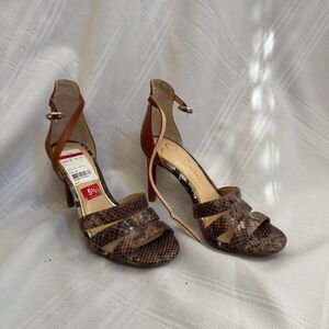 2000s Jessica Simpson Snakeskin Heels